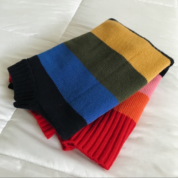 Colorful Striped Knit Sweater - Picture 4 of 4